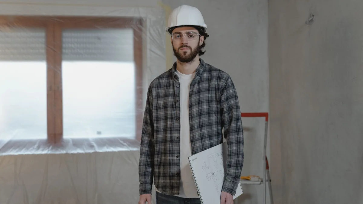 Remodeling crew working inside a St. Paul, MN home